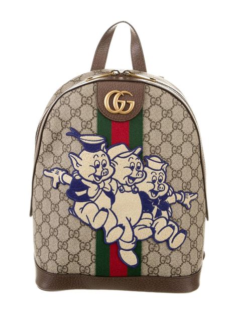 gucci 3 pigs backpack|gucci flying pig sweatshirt.